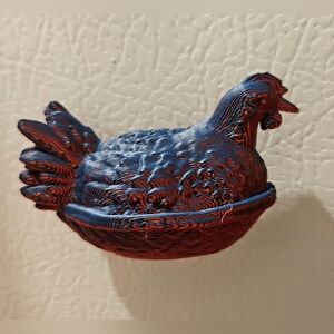 Hen On Nest 3 D Magnet